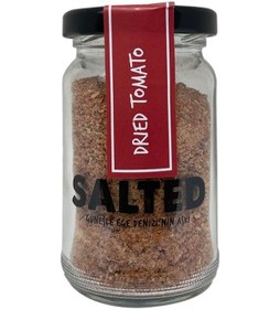 Resim Salted Kuru Domatesli Tuz Cam Kavanoz 60 G 