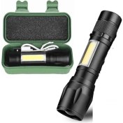 Resim Cata CT-8024 6400K Beyaz Şarjlı LED El Feneri 