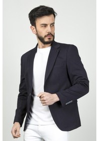 Resim Cazador 1012 Erkek Blazer Ceket 24YCEED01012-R1078 Lacivert 