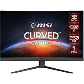 Resim MSI G32C4X 32″ 1ms 250Hz FreeSync Premium HDR Ready 1500R Curved VA Full HD Gaming (Oyuncu) Monitör 