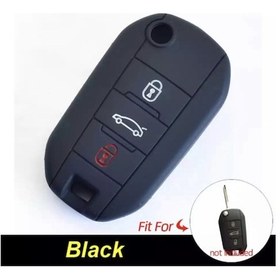 Resim PEUGEOT 301 ANAHTAR KILIFI Uyumlu Model Siyah 