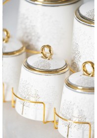 Resim Acar Master Magic 8 Parça Baharat Seti Beyaz - Altın 