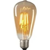 Resim Cata 6 Watt 540 Lümen E27 Duylu 2700 Kelvin Rustik Uzun Filament Ampul (CT-4284) 