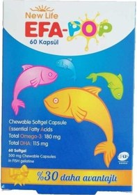 Resim New Life Efa Pop 60 Kapsül 