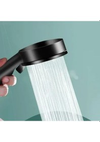 Resim Yağmurlama Duş Başlığı Siyah 