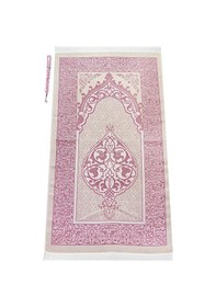 Resim Anneler Gününe Özel Silindir Kutusunda Hediyelik Seccade Ve İnci Tesbih Seti 