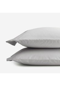 Resim Prime Sleeks %100 Pamuk Yastık Kılıfı 2 Adet - Gri - 50x70cm Gri 