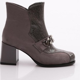 Resim Dgn 700 Kadin Topuklu Bot 700-1922-R145003 Platin 