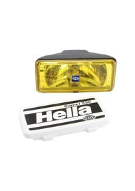Resim HELLA 12V SİS LAMBASI COMET FF 550 DİKDÖRTGEN (DELİCİ-SÜRÜCÜ) (DÜZ CAM) (SARI) (195*97) 