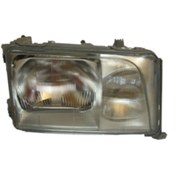 Resim FAM Mercedes E Class W124 93/95 Far Lambası Sağ Vakum Ayarlı/5pinli (H4/h3) (Ayfar) 