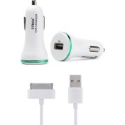 Resim Syrox 1 Mah Apple iPhone Uyumlu 4/4S Araç Şarj Cihazı SYX-C34 