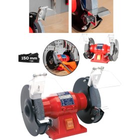 Resim Detroit Usa Profesyonel Çark Motoru Zımpara Balta Bıçak Bileme Makinesi Taş Motoru Taşlama 150 mm 