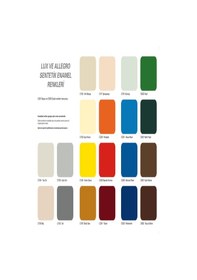 Resim Casati Lüx Sentetik Parlak Boya 0,75 Litre Beyaz Tüm Renkler Mevc 