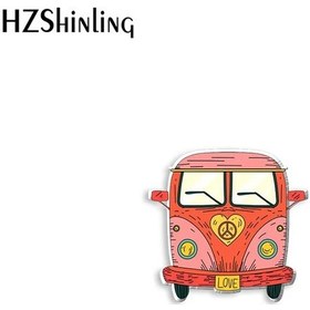 Resim Hzshınlıng 2023 Van Akrilik Kelebek Broş El Yapımı Aksesuar Açık Sarı Altın Renkpompa 