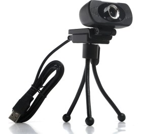 Resim Dark WCAM11 1080P USB Web Kamera & Mini Tripod (1960x1280 Çözünürlük) Dahili Mikrofon 