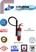 Resim CTG Yangın Söndürme Tüpü (CO2)/yangın Söndürücü/5 Kg Karbondioksit (CO2)/trafolar,jeneratör,laboratuar 