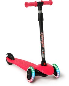 Resim Cool Wheels Star Işıklı 3 Tekerlekli Çocuk Scooter Pembe +3 50 KG 