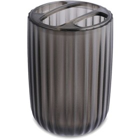 Resim Primanova Polar Diş Fırçalık Şeffaf Gri Füme 