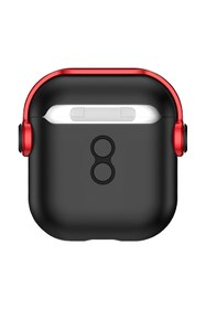 Resim Buff Labs 2 Dj Uyumlu Kılıf Black-Red 