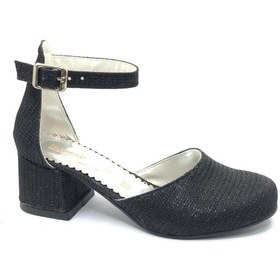 Resim İremsu 2811 Kız Çocuk Topuklu Burnu Kapalı Ayakkabı Çok Renkli 