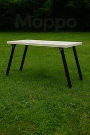 Resim MOPPO Katlanabilir Yer Sofrası, Kamp Masası Ayağı 30 Cm (4 ADET, VİDALAR DAHİL) 