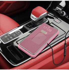 Resim Sones C1pro Araç Suya Dayanıklı Kablosuz Şarj Cihazı, Ek Kapaklı Ve Kaymaz Matlı 