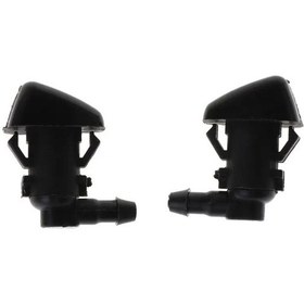 Resim Lasonstiges 2 Adet Araba Cam Silecek Yıkayıcı Nozul Adaptörü Dodge Nitro / Jeep Komutanı / Liberty Oem 55157319aa 4806312aa 