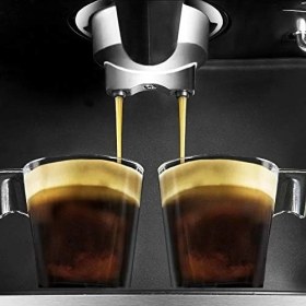Resim Storemax Cumbia Power Espresso 20 Barista Aromax Espresso Makinesi, 2900W, 2 Isıtma Sistemi, 20 Bar Basınç Pompası,, Çift Çıkışlı Filtre Tutucu ve 2 Filtre (Basic) 