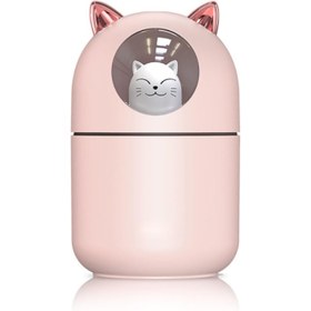 Resim Sevimli Kedi Tasarımlı H2O Nemlendirici 