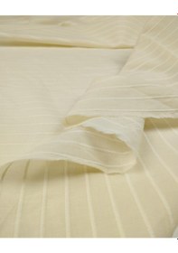 Resim Krem Renkte Enine Çizgili Pamuklu Kumaş En: 145 Cm-10092 10 