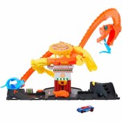 Resim Hot Wheels Pizza Dükkanında Kobra Macerası Oyun Seti HTN81 