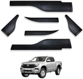 Resim ferrous autoaccessories Volkswagen Amarok ile Uyumlu Dodik Kapı Koruma Seti 4 Parça 2023 ve Üstü 