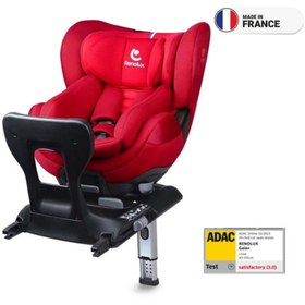 Resim Renolux Gaia I-Size Softness Isofix 0-18 Kg Oto Koltuğu Kırmızı - Kırmızı / 0-4 Yaş 