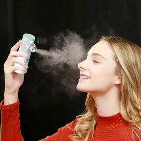 Resim Şarj Edilebilir Taşınabilir Yüz Buharlığı, Ev Kullanımı Göz Nemlendirici, Mini Nemlendirme Cihazı, Kuru Işık Bej, Derin Temizlik ve Nemlendirme Ev Ekipmanı, Göz Bakımı Cihazı | Ev, Seyahat, Ofis Kullanımı, Günlük Makyaj İçin Taşınabilir 