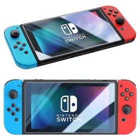 Resim Rivera Tech Rvrhb Baseus Crystal Series Nintendo Switch 2019 Için Cam Ekran Koruyucu 2 ADET-(5775) 