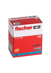 Resim Fischer Alçıpan Dübeli Plastik 100 Lü 52389 