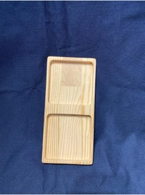 Resim Geef Wood Art Ahşap Oval 2'li Yağdanlık Altı 