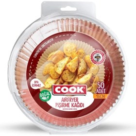 Resim Airfryer Pişirme Kağıdı Standart 16 cm x 50 Adet 