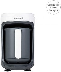 Resim Homend Pottoman 1830h Bulut Kremi Türk Kahve Makinesi 