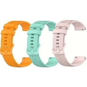 Resim Oldfriend Garmin Forerunner Vivoactive 3s 4s 20mm Spor Fitness Kayışı 3'lü Mixed Color 1 