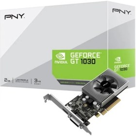 Resim Pny GT1030 Nvidia GDDR4 64Bit Hdmi.Dvi Tek Fan 2GB Ekran Kartı 