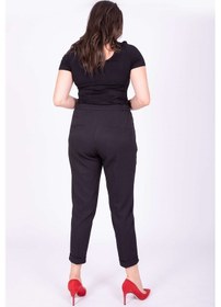 Resim Myline Cep Detaylı Slim Fit Klasik Pantolon (532246661) 