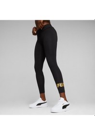 Resim Puma Essentials +metallic Kadın Siyah Tayt 848307 2800282 