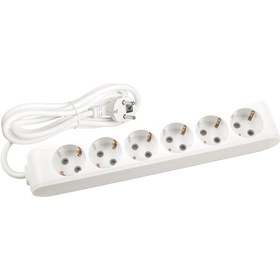 Resim Viko Multi-let 6'lı Grup Priz Topraklı Çocuk Korumalı 1 Metre Beyaz - 90113601 