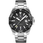 Resim Pagani Design Erkek Kol Saati Su Geçirmez Full Çelik Gri - Siyah 