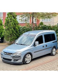 Resim Opel Combo C 2002 2012 Uyumlu Üniversal Astra H Lip Esnek Ön Lip 2 Parça Tampon Altı Dil Karlık Ön Ek 00 Şüscaroto Aksesuar 