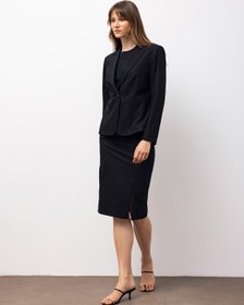 Resim Klasik Tek Düğmeli Blazer - Siyah C4210 - Black / 40 