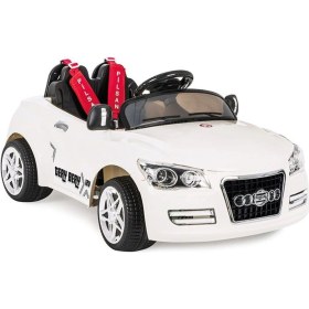 Resim Pilsan Tery Bery Kumandalı 12v Akülü Araba-beyaz Renkli 
