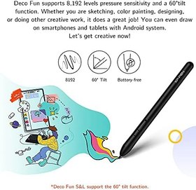 Resim XP-PEN Deco Fun S Grafik Tablet Siyah S 