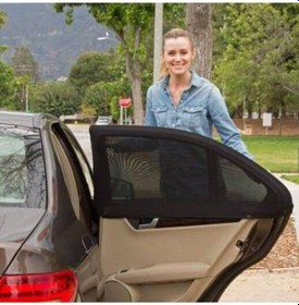 Resim Arka Yan Araba Oto Cam Perde Araç Güneşlik 2 Adet 